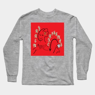 ASL Merry Christmas Long Sleeve T-Shirt